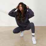 365 oversized hoodie vrouwen kiezelsteen Lounge kleding 008ZJ869 - Image 5