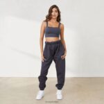 365 oversized joggingbroek vrouwen kiezelsteen Lounge kleding 008ZJ901