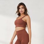 365 tweede huid tanktop vrouwen chocolade Lounge kleding 008ZJ857 - Image 5