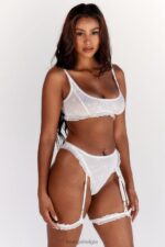 angelina intimi ingesteld vrouwen wit Lounge ondergoed 008ZJ291 - Image 11
