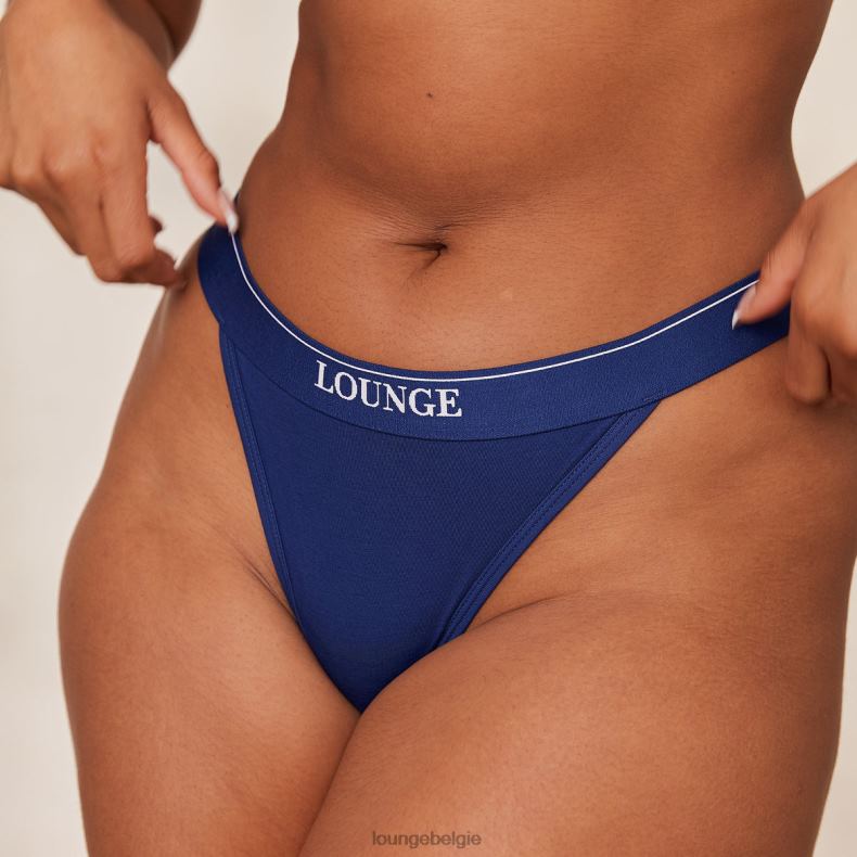 bamboe minimale driehoekige bh & string/slip set vrouwen marine Lounge ondergoed 008ZJ217 - Image 20