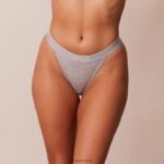 bamboe minimale driehoekige slip vrouwen grijs Lounge ondergoed 008ZJ412