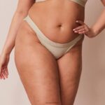 bamboe minimale driehoekige slip vrouwen olijf Lounge ondergoed 008ZJ413
