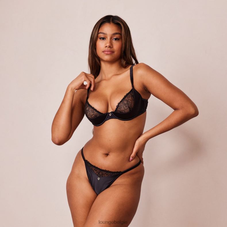 bewonder_de_balconette_bh_en_g_string_set_vrouwen_zwart_lounge_ondergoed_008zj153.jpg bewonder de balconette bh en g-string set vrouwen zwart Lounge ondergoed 008ZJ153 - Image 1