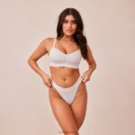 blote bh en string set vrouwen grijs Lounge ondergoed 008ZJ177