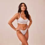 blote bh en string set vrouwen grijs Lounge ondergoed 008ZJ177 - Image 6
