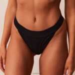 blote string vrouwen zwart Lounge ondergoed 008ZJ364 - Image 3