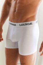 boxers driepak Heren wit Lounge ondergoed 008ZJ441 - Image 2
