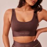 bralette en slipje setje vrouwen chocolade Lounge ondergoed 008ZJ231 - Image 6
