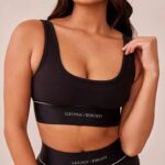 bralette en slipje setje vrouwen zwart Lounge ondergoed 008ZJ232 - Image 6