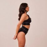 bralette en slipje setje vrouwen zwart Lounge ondergoed 008ZJ232 - Image 7