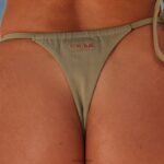 bruine luxe bikinistring vrouwen olijf Lounge badkleding 008ZJ1021 - Image 5