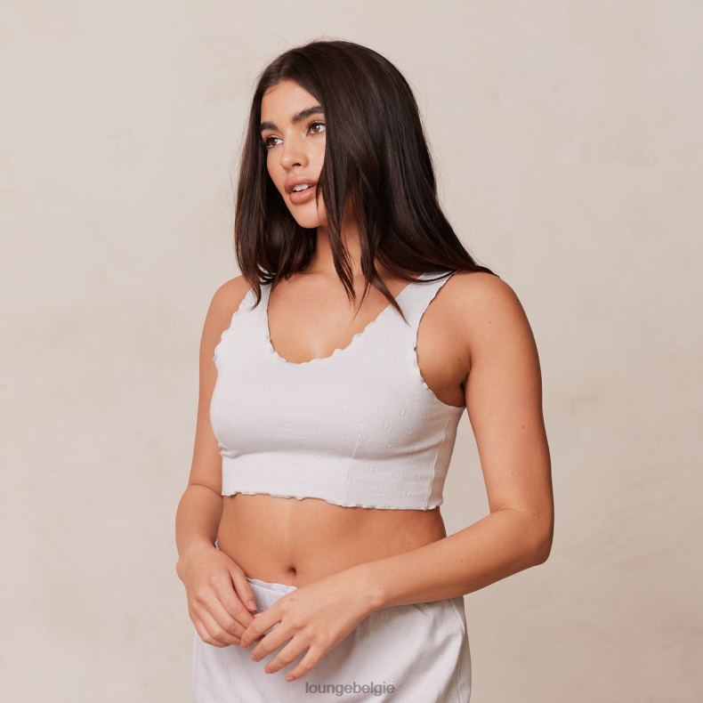 Cami-top met ruches en pyjama vrouwen vorst Lounge kleding 008ZJ922 - Image 5