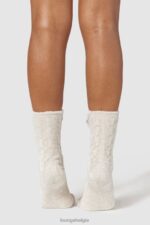 chenille gebreide sokken vrouwen parel Lounge kleding 008ZJ950 - Image 2