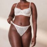 chique balconette bh & string set vrouwen parel Lounge ondergoed 008ZJ98 - Image 9