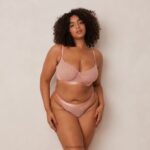 chique balconette bh & string set vrouwen roze Lounge ondergoed 008ZJ97 - Image 11