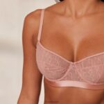 chique balconette bh & string set vrouwen roze Lounge ondergoed 008ZJ97 - Image 6