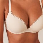 Comfort push-up T-shirt bh en stringset vrouwen latte Lounge ondergoed 008ZJ162 - Image 4