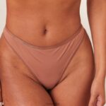comfortabele string vrouwen mokka Lounge ondergoed 008ZJ450 - Image 3