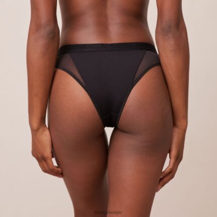 contour mesh slip vrouwen zwart Lounge ondergoed 008ZJ374