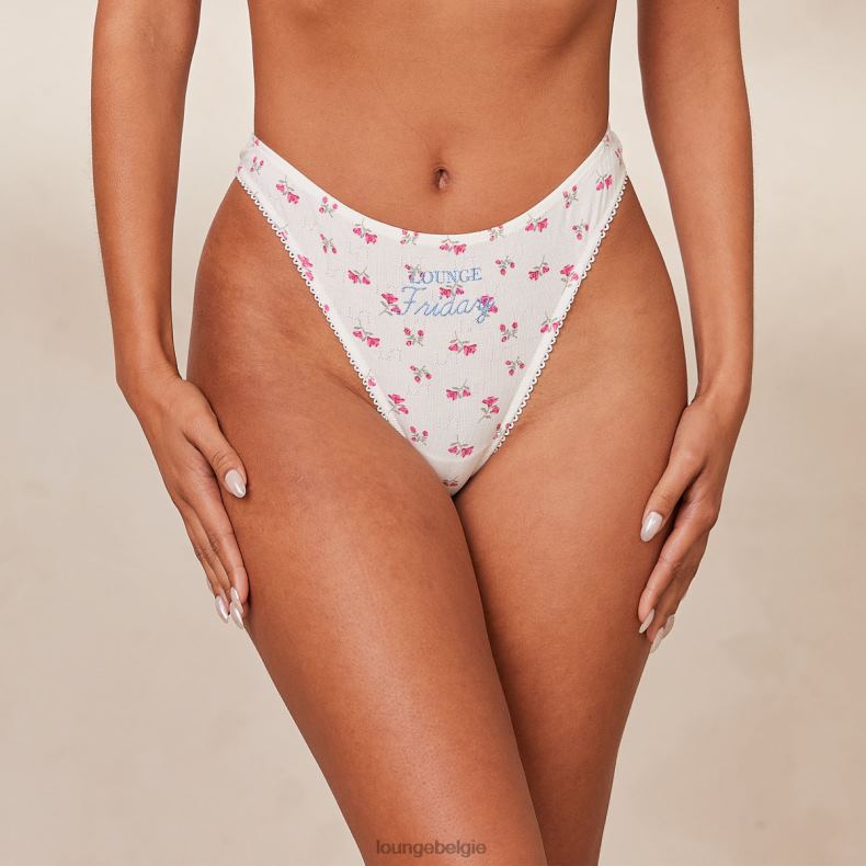 dagen van de week string (7-pack) vrouwen afdrukken Lounge ondergoed 008ZJ701 - Image 2