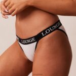 driehoekige slip van bamboe vrouwen wit Lounge ondergoed 008ZJ423 - Image 2