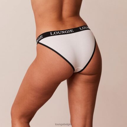 driehoekige slip van bamboe vrouwen wit Lounge ondergoed 008ZJ423