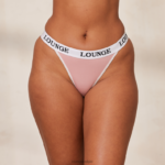 driehoekige string van bamboe vrouwen roze Lounge ondergoed 008ZJ420