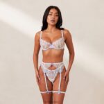 Ella Intimi ingesteld vrouwen wit Lounge ondergoed 008ZJ356