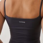 essentieel cami-topje vrouwen blauw gerookt Lounge kleding 008ZJ821 - Image 5
