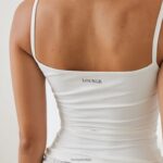essentieel cami-topje vrouwen gebroken wit Lounge kleding 008ZJ822 - Image 4