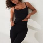 essentieel cami-topje vrouwen zwart Lounge kleding 008ZJ824 - Image 6