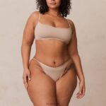 essentiële bralette en string/slip set vrouwen nerts Lounge ondergoed 008ZJ180 - Image 14