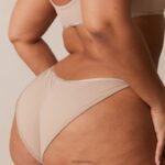 essentiële bralette en string/slip set vrouwen nerts Lounge ondergoed 008ZJ180 - Image 17
