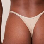 essentiële bralette en string/slip set vrouwen nerts Lounge ondergoed 008ZJ180 - Image 18