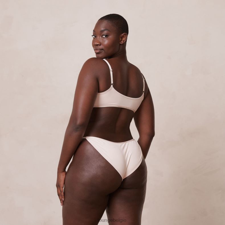 essentiële bralette en string/slip set vrouwen roze roze Lounge ondergoed 008ZJ182 - Image 12