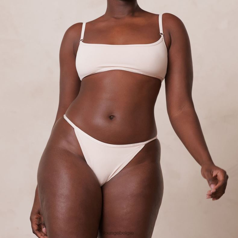 essentiële bralette en string/slip set vrouwen roze roze Lounge ondergoed 008ZJ182 - Image 14