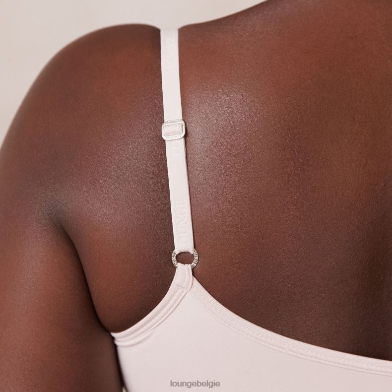 essentiële bralette en string/slip set vrouwen roze roze Lounge ondergoed 008ZJ182 - Image 24
