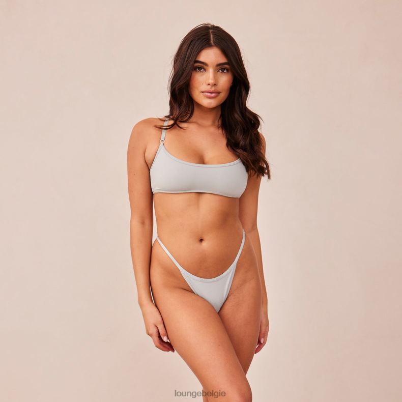 essentiële bralette en string/slip set vrouwen verstandig Lounge ondergoed 008ZJ181 - Image 1