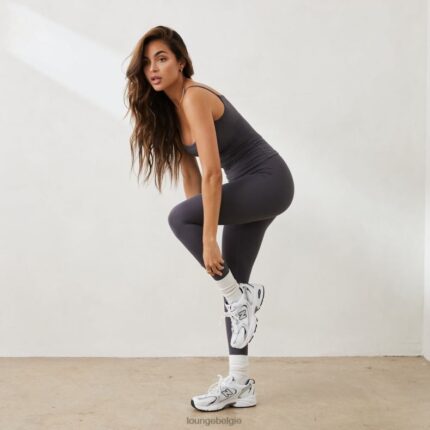 essentiële legging vrouwen blauw gerookt Lounge kleding 008ZJ897