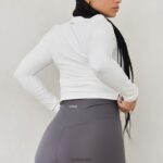 essentiële legging vrouwen houtskool Lounge kleding 008ZJ896 - Image 7