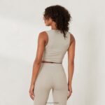essentiële tanktop vrouwen haver Lounge kleding 008ZJ827 - Image 2