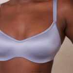 gestroomlijnde, bewuste bh- en string-/slipset vrouwen blauw gerookt Lounge ondergoed 008ZJ38 - Image 6