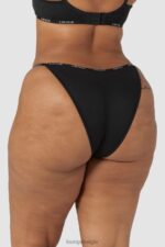 gladde klassieke slip vrouwen zwart Lounge ondergoed 008ZJ562 - Image 2