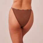 gladde slip vrouwen kastanje Lounge ondergoed 008ZJ545 - Image 2