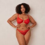 Grace bh en string set vrouwen rood Lounge ondergoed 008ZJ90 - Image 9
