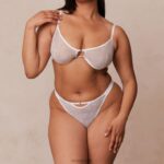 Grace bh en string set vrouwen wit Lounge ondergoed 008ZJ61 - Image 7