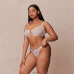 Grace bh en string set vrouwen wit Lounge ondergoed 008ZJ61 - Image 9