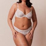 icon balconnet bh & string set vrouwen wit Lounge ondergoed 008ZJ170 - Image 3