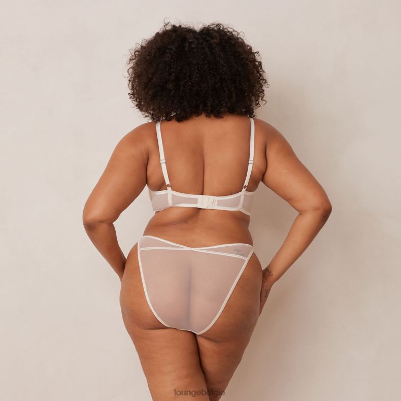 illustratie balconette bh & string/slip set vrouwen parel Lounge ondergoed 008ZJ20 - Image 10